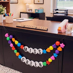 Thenshop 70 Pcs Classroom Teacher Desk Decor DIY Teacher Table Skirt Giant by Thenshop