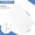 Innconee 30 Pcs Embroidery Foam 3D 3mm EVA Puffy Foam Sheets - Image 2