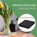 8Pcs Black EVA Foam Pad 4in x 4in x 3/4in High Density Closed Cell Foam Sheet - Image 7