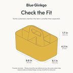 BLUE GINKGO Stackable Organizer Caddy, Made in Korea | Portable. Adjustable. - Image 3
