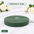 FLOFARE Pack of 4 Floral Foam Round Blocks - Image 2