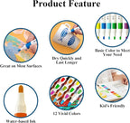 M&G Acrylic Paint Pens Markers Stocking Stuffers, 12 Colors - Image 7