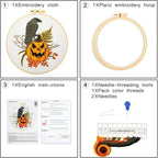 Crafmanoe Halloween Embroidery Starter Kits - Image 2