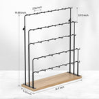 ORLESS Jewelry Display for Vendors, Earring Display Stand for Selling, Necklace - Image 4