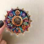 50 Pcs Mechanical Gears PET Aesthetic Stickers - Image 5