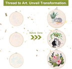 Santune 3 Pack Embroidery Kit for Beginners - Image 4
