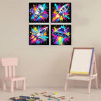 4 Pack Paint by Numbers Kit for Kids - Image 5