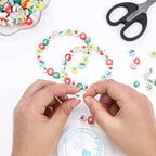 100pcs 10MM Mixed Christmas Beads Polymer Clay Spacer Beads - Image 6