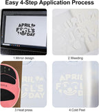FUNKAKA UV Color Changing Heat Transfer Vinyl HTV Roll - Image 4