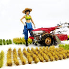 Woohome 208 PCS Static Grass Tuft Model Grass Tufts Terrain Model Kit Resin - Image 2