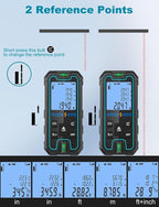Laser Measuring Tool 165 Feet, RockSeed Portable Laser Measure, Digital - Image 4
