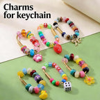 Keychain Charms Bulk 30pcs mixed Cute 3D Charms - Image 3