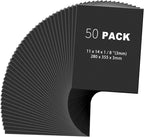 Frienda 50 Pack Black Foam Board Foam Poster Boards 11 x 14 Inch by Frienda