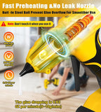 Hot Glue Gun Cordless – Craft Glue Guns, Compatible - Image 3