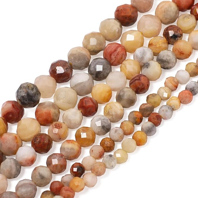 2mm 180pcs Crazy Agate Tiny Gemstone Beads - Image 7
