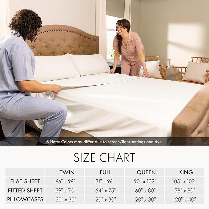 ClevaHome King Size Sheet Set - Image 7
