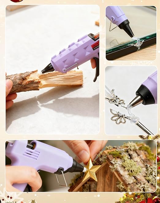 Full Size Hot Glue Sticks, 11.8" x 0.43" Clear Glue Gun Sticks | Perfect - Image 7