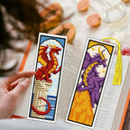 ACRNIGHEET 6PCS Cross Stitch Bookmark Kit - Image 7