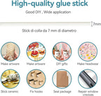 Cordless Hot Glue Gun 20W, Quick Heat Glue Gun & 30-Stick Glue Stick Set - Image 4