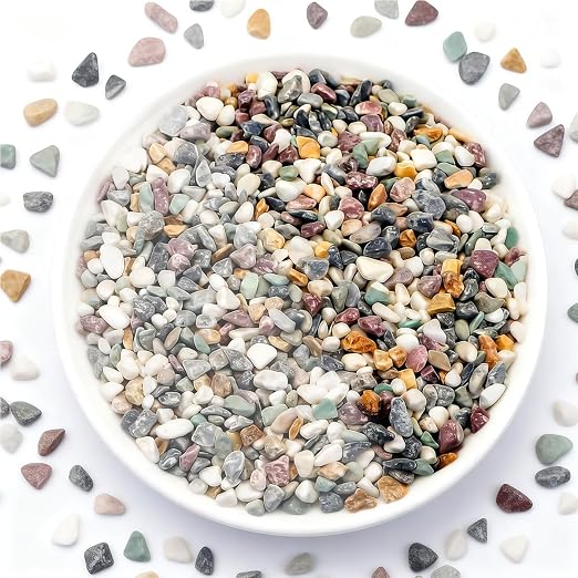 River Rocks, Landscaping Pebbles, Decorative Ornamental Pebbles, Garden by VIREKM