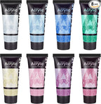AUREUO Galaxy Glitter Acrylic Paint Set by AUREUO