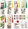 ACRNIGHEET 6PCS Cross Stitch Bookmark Kit by ACRNIGHEET