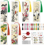 ACRNIGHEET 6PCS Cross Stitch Bookmark Kit by ACRNIGHEET