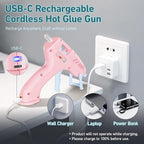 Cordless Hot Glue Gun, 20W Hot Glue Gun - Image 2