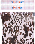 Tintnut Cow Print Permanent Vinyl Cowhide Adhesive Vinyl Roll 12in x 5ft | by Tintnut