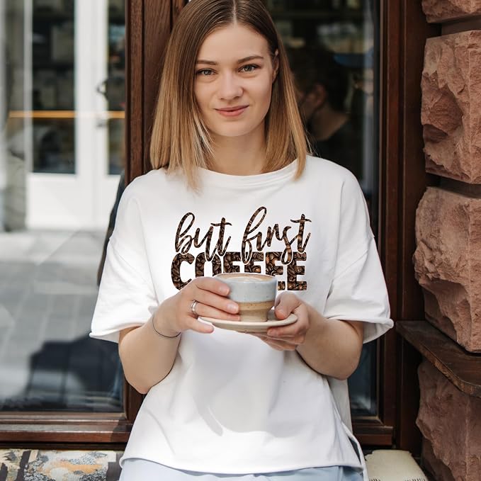 Tintnut Coffee Bean Heat Transfer Vinyl, stretch washable, works - Image 5