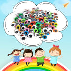 1680pcs Googly Wiggle Eyes Self Adhesive, - Image 7