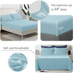 JOLLYVOGUE Twin XL Comforter Set, Ultra-Soft Bed in a Bag Twin XL Size 5 Pieces - Image 4