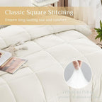 JOLLYVOGUE Twin Comforter Set, Ultra-Soft Bed in a Bag Twin Size 5 Pieces - Image 3
