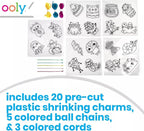Ooly 28 PC DIY Shrinking Art Kit - Image 2