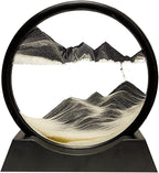 HYUGF Moving Sand Art Picture Decor, 3D Deep Sea Sandscape Liquid Motion by HYUGF