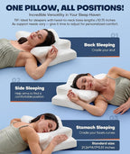 Sleep Doctor Approved Cervical Neck Pillow - Image 7