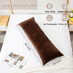 1 MIDDLE ONE Body Pillow, Memory Foam Body Pillows - Image 3
