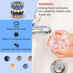 ASTARON 100 Pcs 15mm Silicone Beads - Image 3