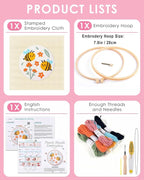 TINDTOP Punch Needle Kits, DIY Punch Embroidery Kits - Image 2