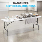 SIMPLI-Magic White Foldable Table, and Catering - Image 4