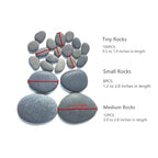 lifetop 120PCS Painting Rocks, DIY Rocks Flat & Smooth Kindness Rocks - Image 2