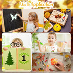 Fainne 100 Pcs 2 Inch Stencils Small Stencils - Image 7