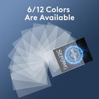 1200 Count Clear Card Sleeves, Matte Card Sleeves, Standard Magic Cards Sleeve - Image 5