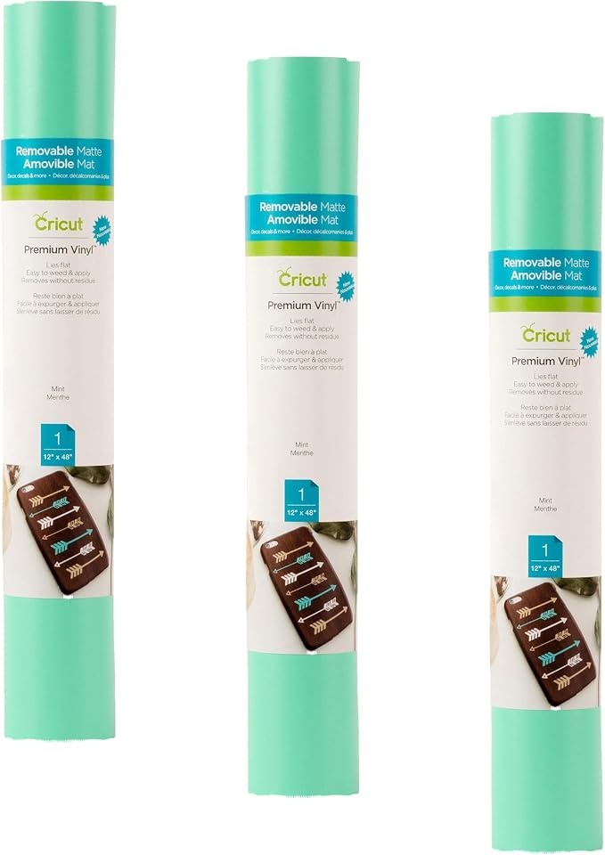 Cricut Removable Vinyl, Mint by Cricut
