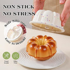 4 Inch Silicone Mini Fluted Tube Cake Pans - Image 3