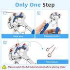 Looper Pliers in One Step for Jewelry Making 1.5mm-2.25mm-3mm Looping Size | - Image 2