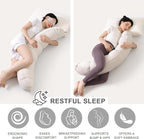 Peallow – Long Round Body Pillow - Image 5