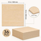 3mm Basswood Sheets 1/8 Inch - Image 9