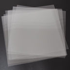 7.5Mil Blank Mylar Sheet, 12“ X 12” Clear Plastic Sheet, Stencil Plastic Sheets by neglex