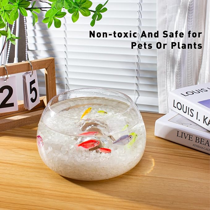 Small Clear Quartz Crystal Chips Aquarium Gravel Rocks Pebbles 3 Lb, Irregular - Image 4